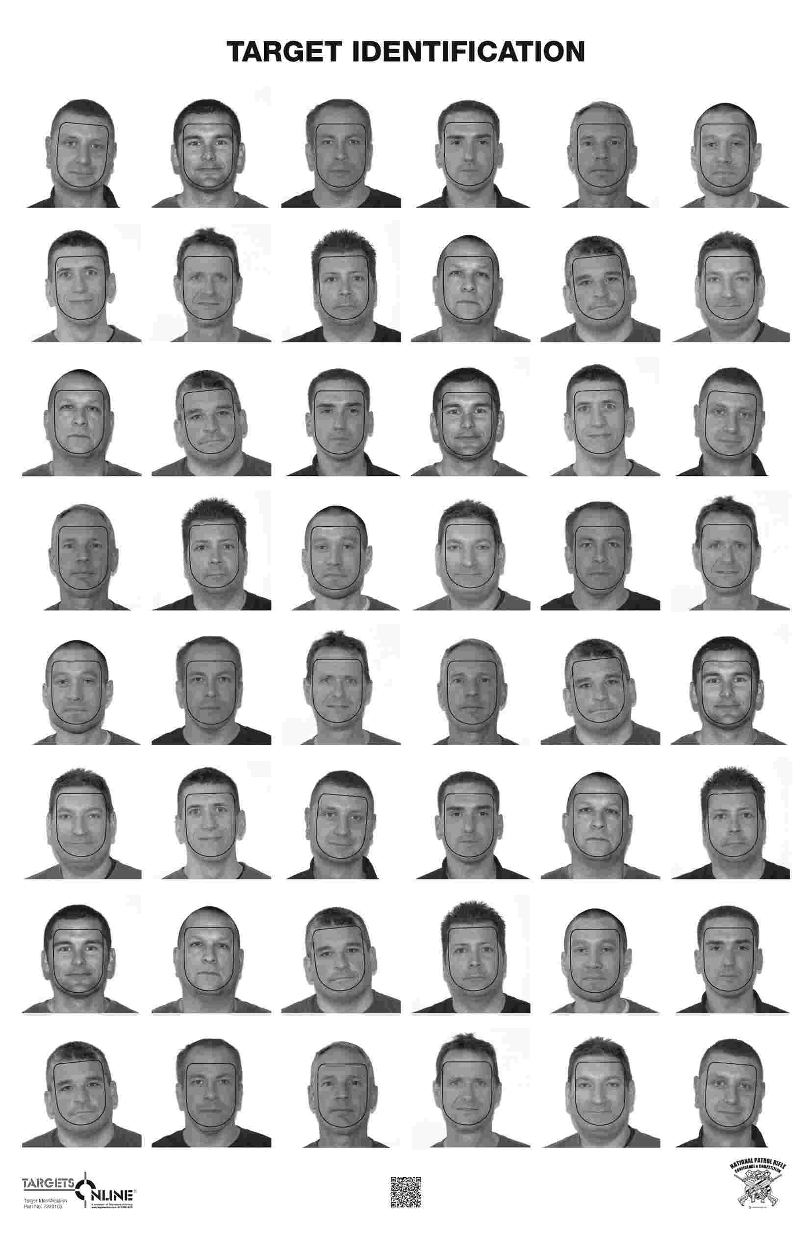 Target Identification - Card Stock Target Identification - Card Stock